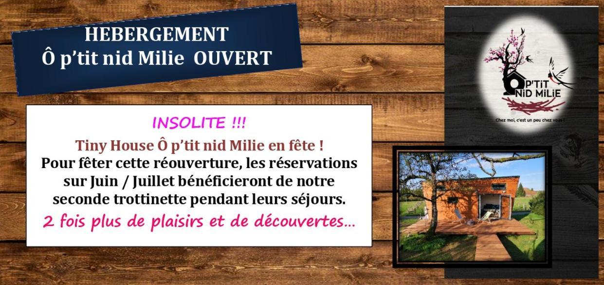 O P'Tit Nid Milie Villa Bellefontaine  Dış mekan fotoğraf